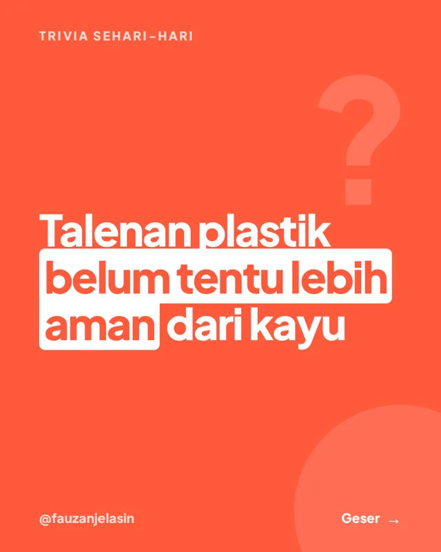 Sampul bahasan: Talenan plastik atau kayu?